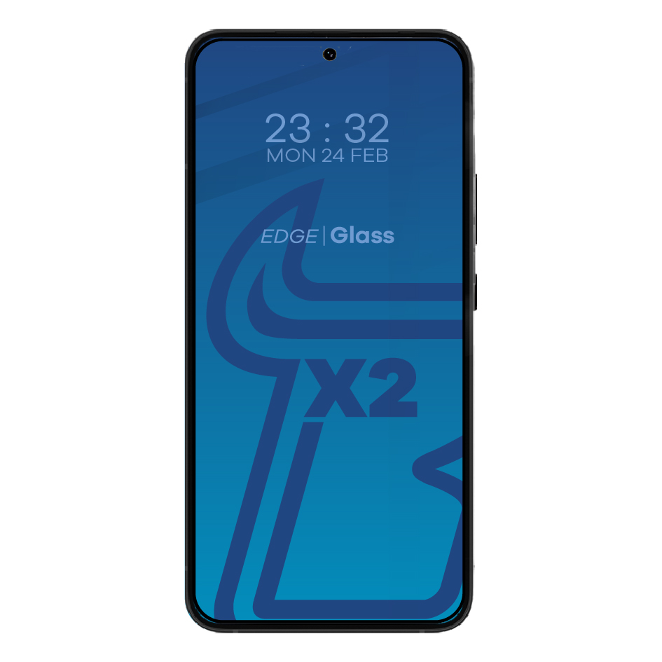 2x Szkło + szybka na aparat Bizon Glass Edge Pack, Galaxy S23